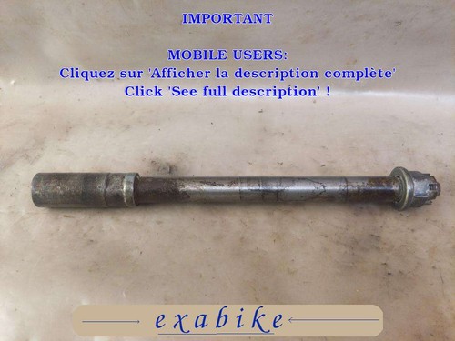 Axe roue avant pour honda - de,