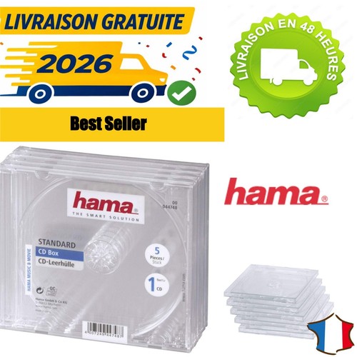 Hama boîtier dvd blu ray - hama,