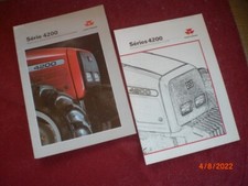 MASSEY FERGUSON SERIES 4200 SERIES TRACTOR ADVERTISING BROCHURE