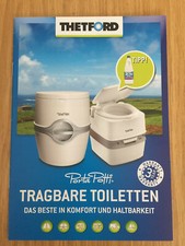 Thetford Porta Potti Toilette Portable Caravane Catalogue Brochure Brochure