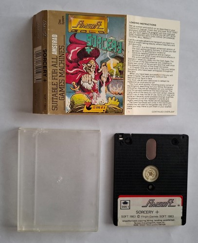 Sorcey amstrad cpc amsoft - sorcey,