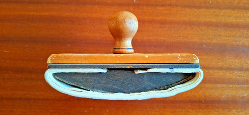 Ancien tampon porte buvard - , à