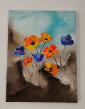 tableau abstrait coloré–