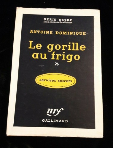 Gorille frigo antoine - gorille,