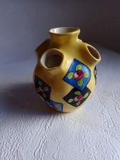 Bouquetier En Faience Desvres Vintage