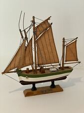 Model Gré Des Vents Antique Wood Sailing Boat