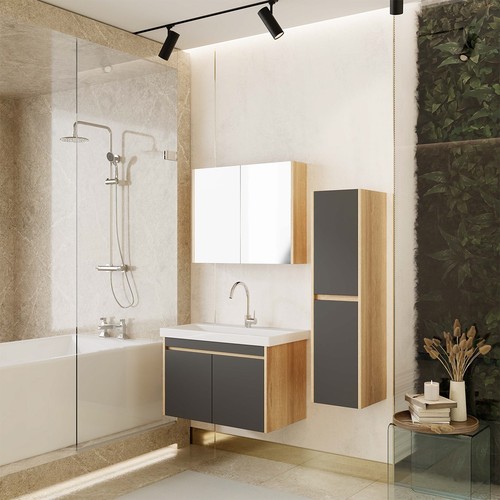 Meuble salle bain - salle, dallas
