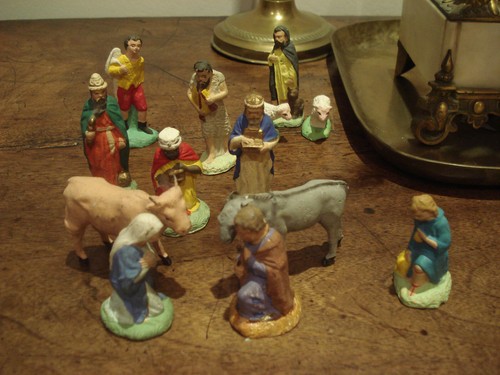 Lot santons devineau taille - 14,