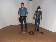 the walking dead mcfarlane Rick & Carl