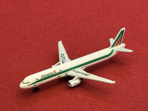 Maquette avion métal alitalia - avion,