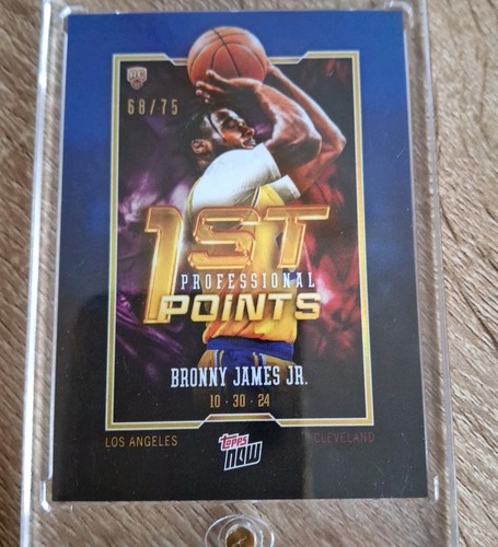 2024 topps now - topps, bronny