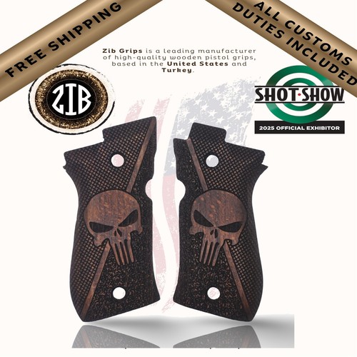Poignées zib skull - zib, engraved
