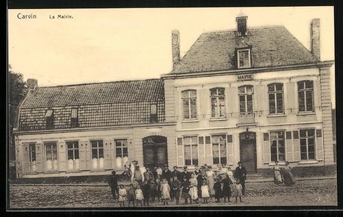 Cpa carvin mairie - cpa, carvin,