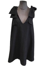 Superbe Robe Sézane Noir Lin