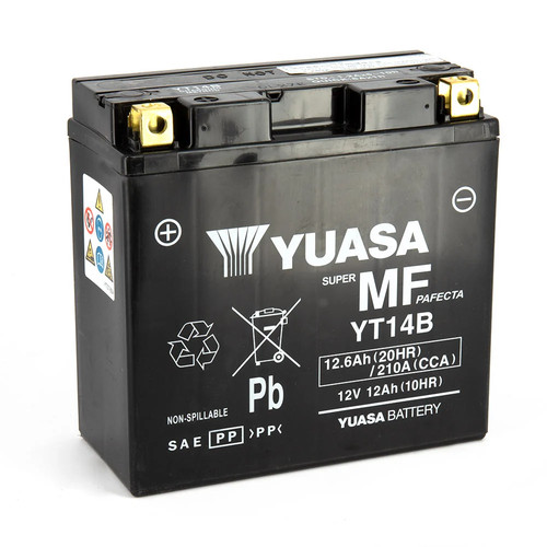 Batterie yuasa yt14b sla agm - batterie,