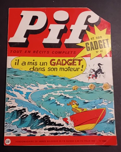 Pif avec son gadget ed - avec,