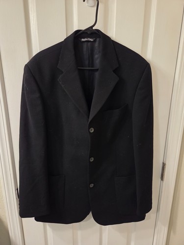 Baracuta black wool sport coat - baracuta,