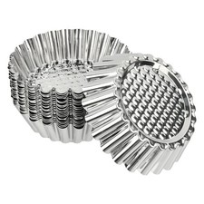 Mini Moules Tartelettes Inox