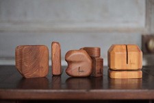 Accessoires fumeur bois signé