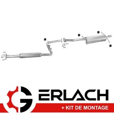 Echappement silencieux pour