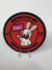 Écusson à scratch rigolo