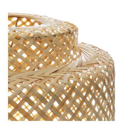 Lampe suspension bambou - lampe,