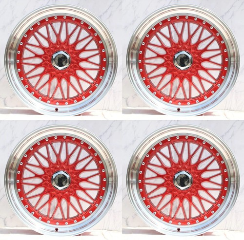 Red wheels rims - wheels, benz