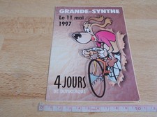 Autocollant CYCLIME - 4 JOURS DE DUNKERQUE - GRANDE-SYNTHE 1997