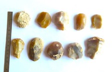 prehistoire silex taillé