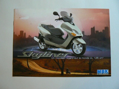 Prospectus catalogue scooter - ,
