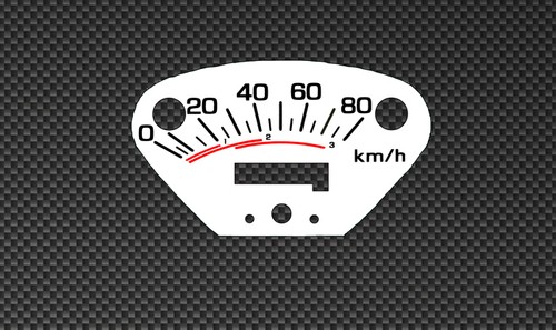 Cadran compteur vitesse - de,