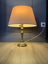 Ancienne Lampe Bronze Doré