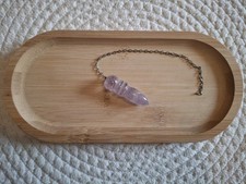 Pendule Égyptien en Améthyste – Énergie Sacrée et Sagesse Ancienne