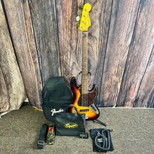 Fender Japan Jazz Bass Sunburst Electric Bass Guitar W/Gig Bag Made in Japan
