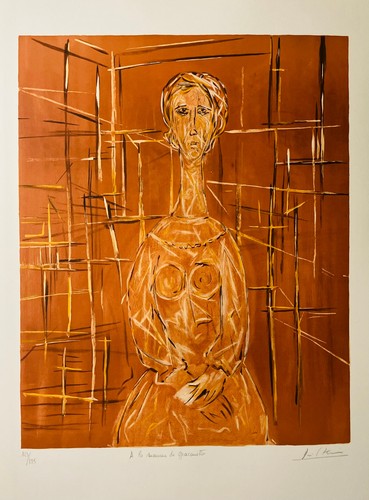 David stein lithographie - david,