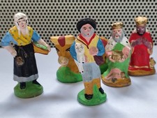 4 Santons 1 Vache en argile 7