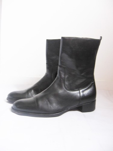 Bottines cuir - bottines, en
