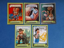 Les Crados série 3 / Lot de 5 cartes/French Garbage Pail Kids