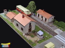 Halte de Farebout maquette HO GAR410 Régions et Compagnies
