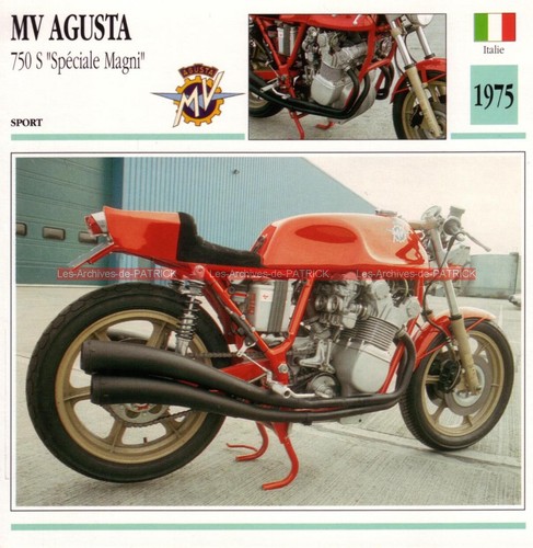 Agusta 750 spéciale - agusta, s