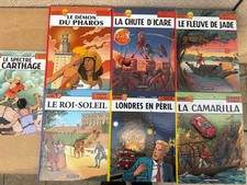 Lot de 7 BD Alix – Jacques Martin – Titres variés