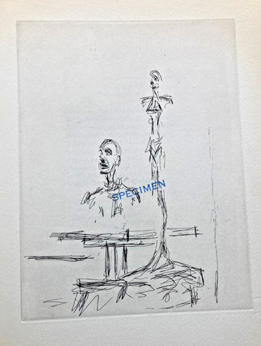 Alberto giacometti eau forte - alberto,