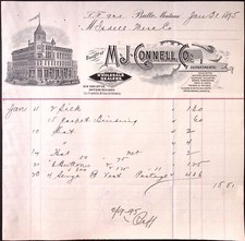 1895 Butte MT M.J. Connell