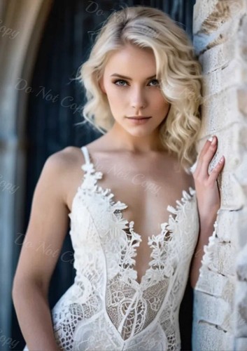 Photo portrait femme robe - a4,