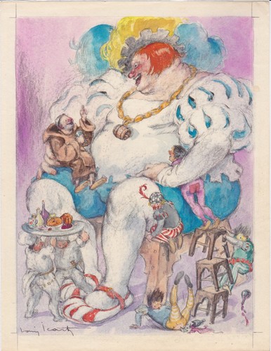 Louis icart gravure originale - louis,