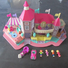 Polly Pocket Bluebird Magical Mansion  1994 complet 5 drapeaux