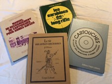 livre illustré militaria armes de poing carabines