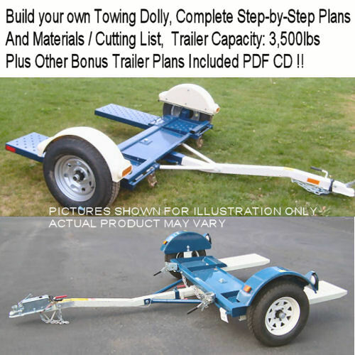 Car tow dolly plans - tow,