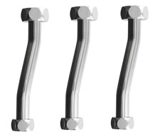 Lot de 3 tubulures presto 50908 pour urinoir Idéal Standard