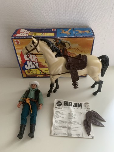 Mattel big jim 9400 cheval - mattel,